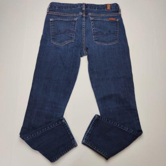 7FAM Jeans Kimmie Crop Size 27 - Picture 2 of 12